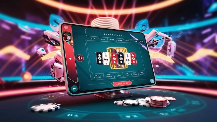 Antarmuka aplikasi mobile idnpp menampilkan halaman utama dengan permainan slot dan sportsbook